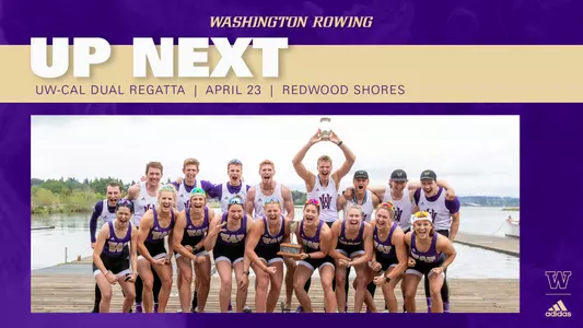 2022 UW-Cal Dual rowing