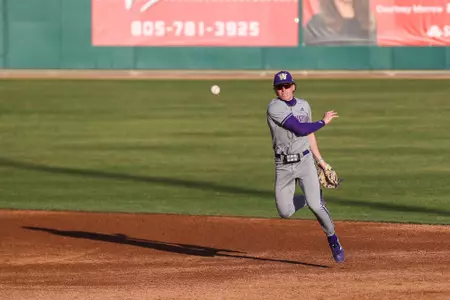 Cal Poly baseball hosted Washington at Baggett Stadium 2/19/22