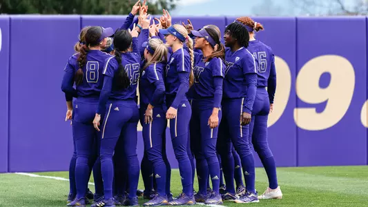 Softball Team Huddle
