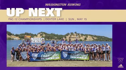 Up next: UW Rowing at 2022 Pac-12 Championships