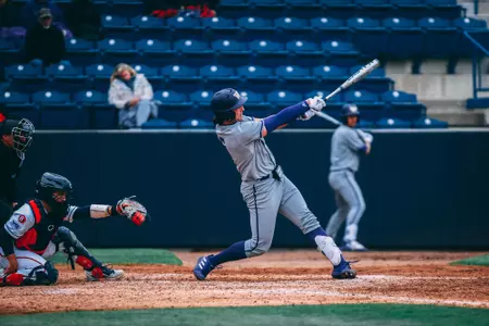 Michael Snyder Swings In A Husky Game At Gonzaga On May 2, 2022