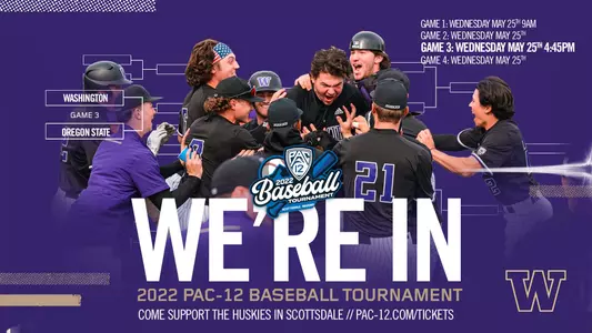 Huskies Take On Beavers In Round One Of Pac-12 Tournament