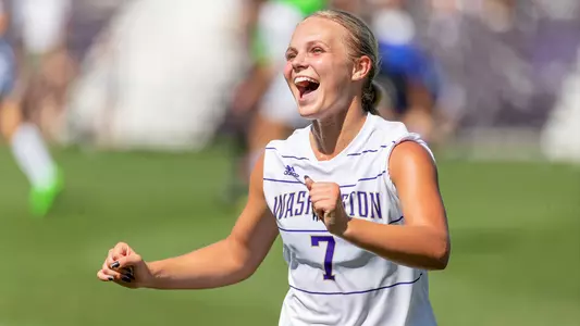 Tatum Thomason Goal Celebration vs. Air Force