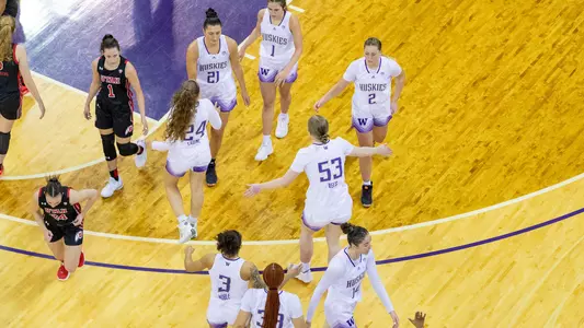 Team aerial shot vs. Utah