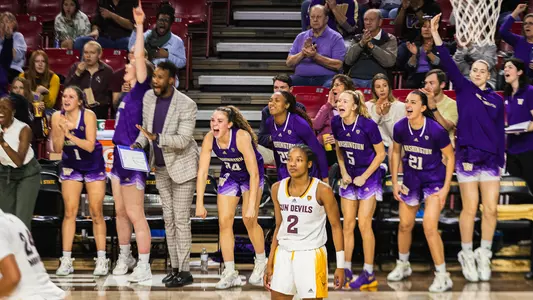 Team Bench Celebration at ASU