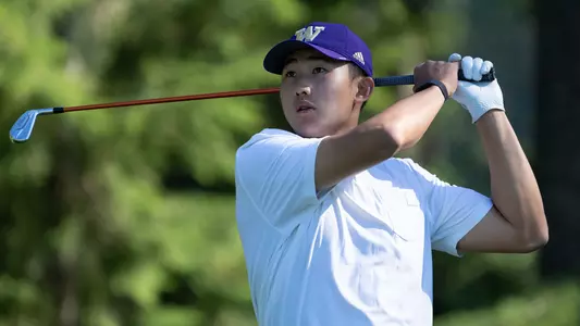 University of Washington golf team hosts the Husky Invitational at Gold Mountain Golf Club on Monday, September 19, 2022, in Bremerton, Washington. (Stephen Brashear/Red Box Pictures)