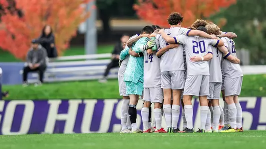 MSOC Team Pregame Huddle