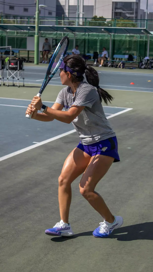 The University of Washington women's tennis team during their 2023 foreign tour in Japan.