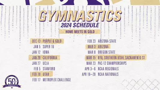 Gymnastics 2024 Meet Schedule