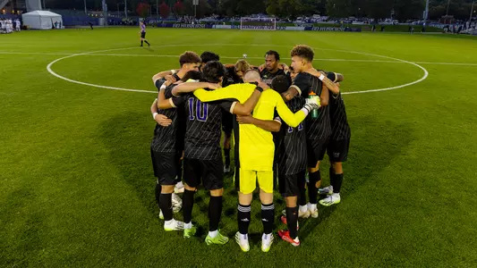MSOC Team Pregame Huddle