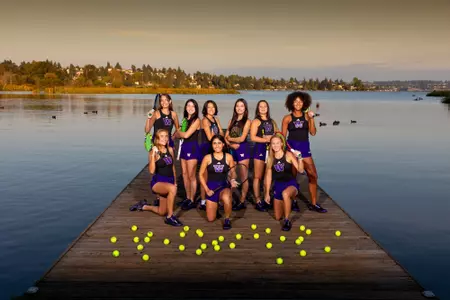 Women's Tennis Team photo 2023-24 Media Day