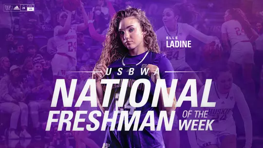 Elle Ladine USBWA Freshman of the Week