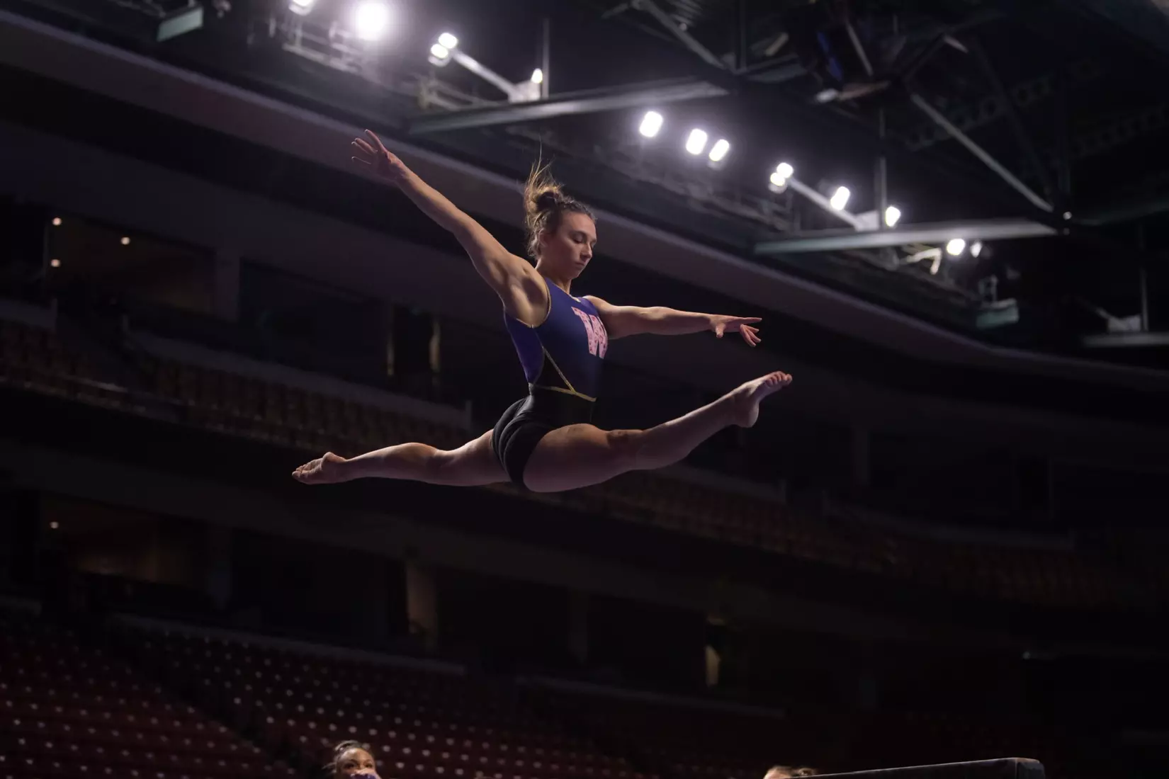 Washington gymnastics at Pac-12 Championships on March 18, 2023 at the Maverik Center in West Valley City, Utah.