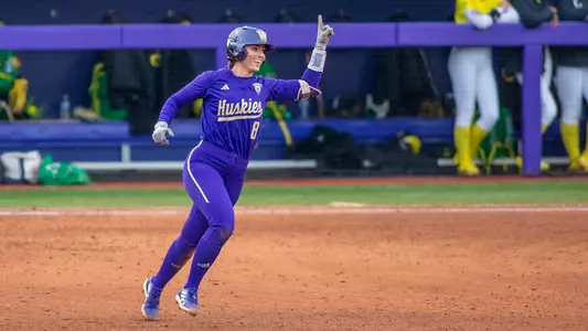 Baylee Klingler Home Run Celebration vs. Oregon