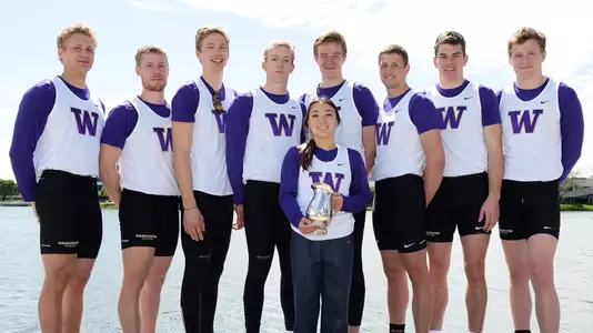 Lisa Caldwell with the Schoch Cup