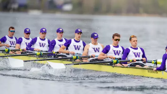 UW men's varsity eight vs. California 2023