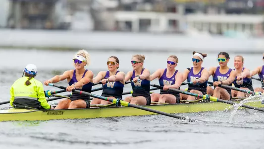 UW women's varsity eight vs. California 2023