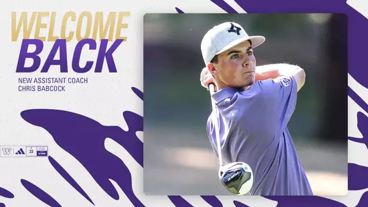 new men's golf assistant coach Chris Babcock