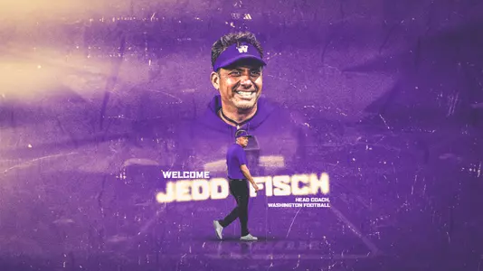 Welcome Jedd Fisch to UW graphic