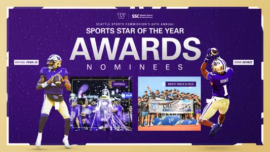 UW nominees for Seattle Sports Star of the Year awards