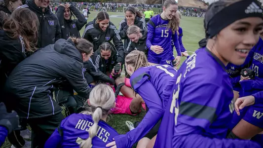 Team Stock Dawg Pile Celebration NCAA at Utah State