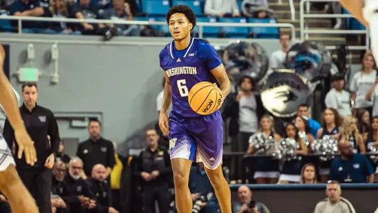 Tyree Ihenacho dribbles at Nevada
