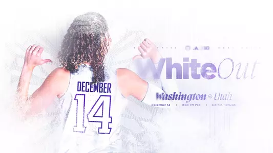 UW WBB Up Next White Out vs Utah