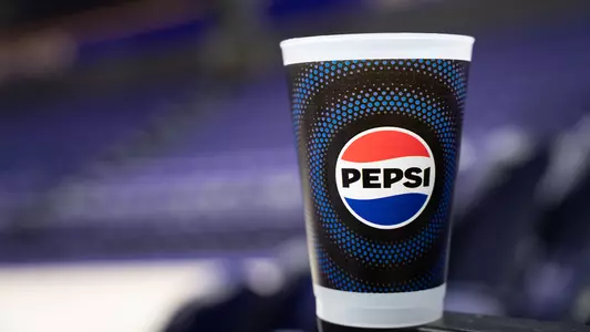 Pepsi reusable cup in Alaska Airlines Arena