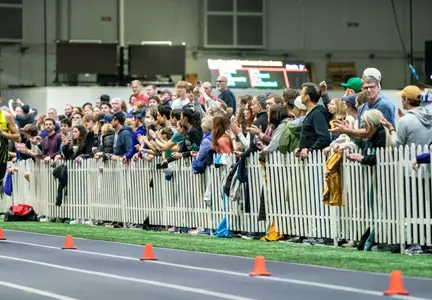 UW invitational track meet in the Dempsey Center in Seattle on January 27, 2024. Photo by David Ryder
