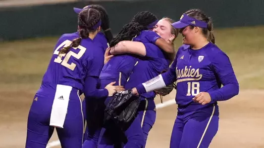 Softball Team Celebration
