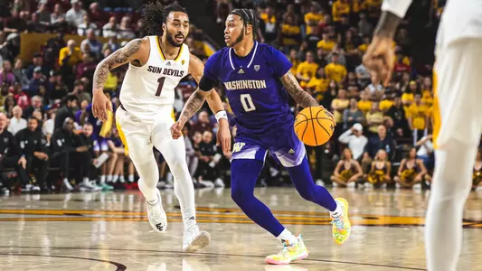 Koren Johnson drives to the basket at ASU