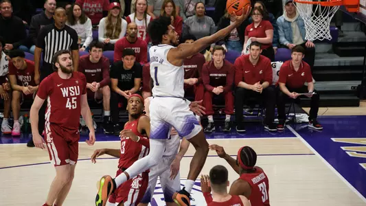 Keion Brooks Jr. scores 2 of his 35 points against WSU