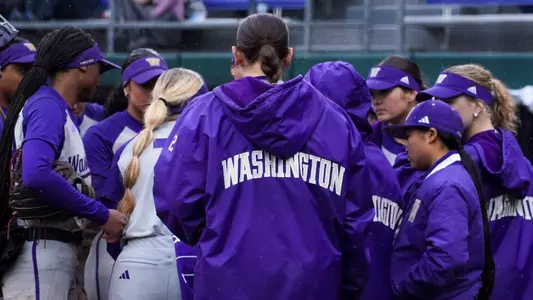 Softball Team Huddle