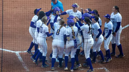 Syndey Stewart Home Run Celebration