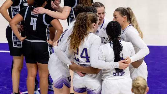 WBB Huddle vs. Georgetown