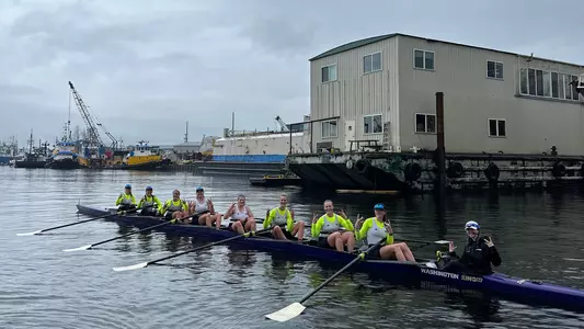 uw women's novice 8 2024 falcon regatta