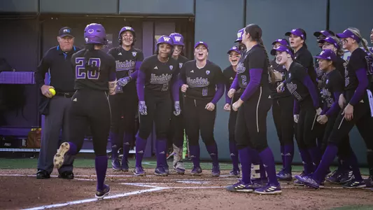 Kinsey Fiedler Home Run Celebration vs. Oregon State (March 29, 2024)