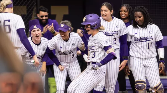 Rylee Holtorf Home Run Celebration