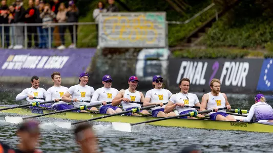 2024 uw vs. Oregon state varsity eight men's rowing
