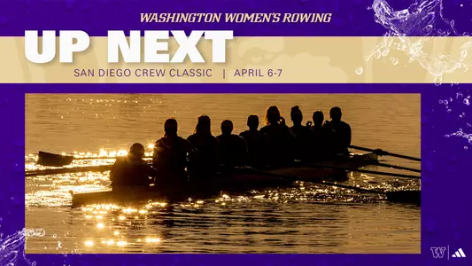 up next UW women's rowing at 2024 San Diego Crew Classic
