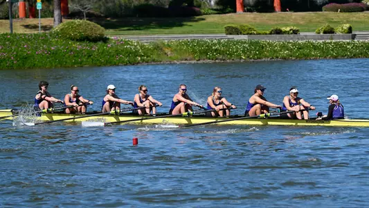 uw women's varsity 8 at 2024 cal dual