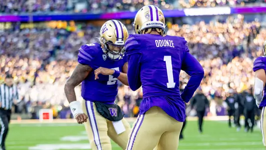 Michael Penix and Rome Odunze