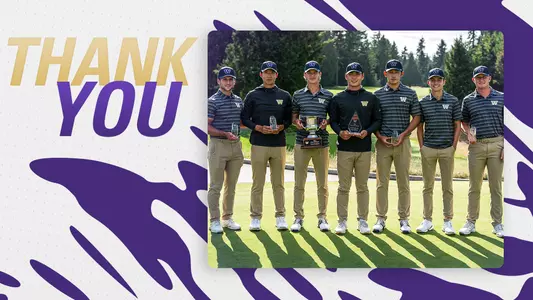2024 Men's Golf Thank You Graphic
