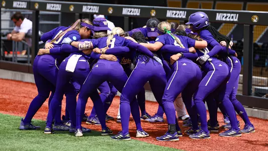 Softball Team Huddle
