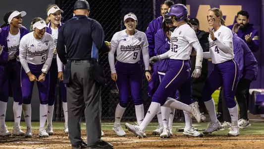 Giselle Alvarez Home Run Celebration vs. Stanford