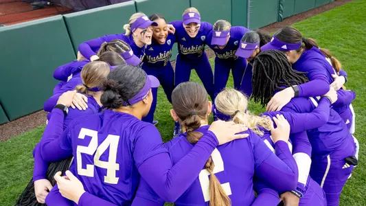 Softball Team Huddle