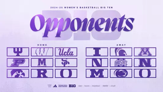 2024-25 Women's Basketball Big Ten Opponents
