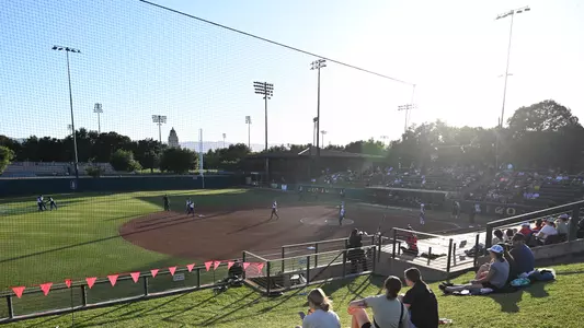 Smith Family Stadium Wide Shot Pac-12 Softball Tournament