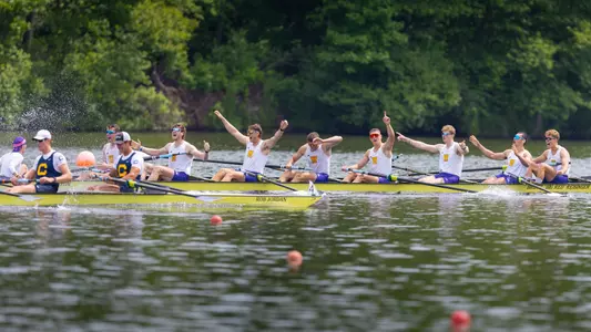The University of Washington men’s rowing team competes on the final day of the IRA Championships on Mercer Lake, NJ on June 2, 2024.(Photography by Scott Eklund/Red Box Pictures)
