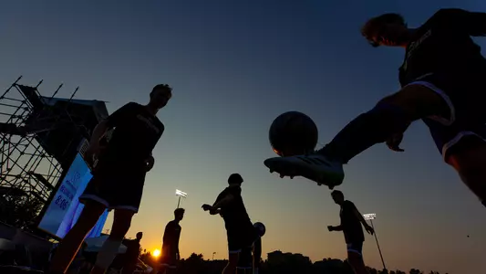 Men's Soccer Stock Photo